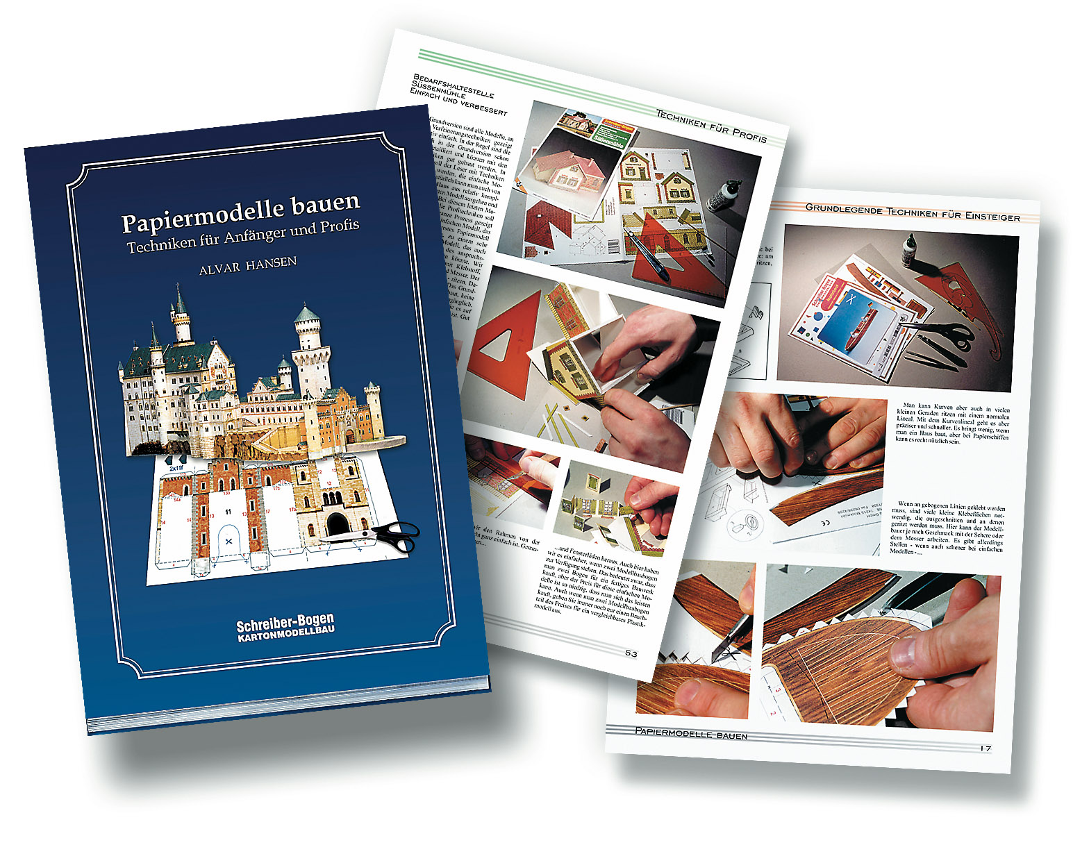 Beispielinhalt (Bild) Papiermodelle bauen