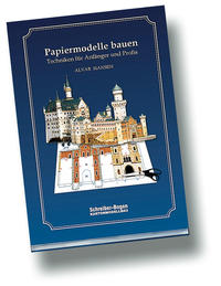 Vorderes Coverbild Papiermodelle bauen