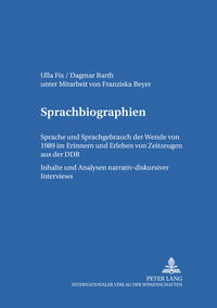 Vorderes Coverbild Sprachbiographien