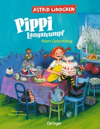 Vorderes Coverbild Pippi Langstrumpf feiert Geburtstag