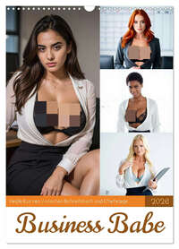 Vorderes Coverbild Business Babe (Wandkalender 2026 DIN A3 hoch), CALVENDO Monatskalender