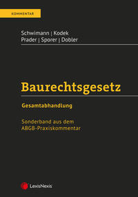 Vorderes Coverbild Baurechtsgesetz