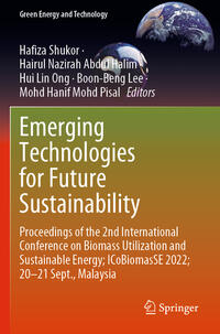 Vorderes Coverbild Emerging Technologies for Future Sustainability