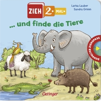 Vorderes Coverbild Zieh 2-mal ... und finde die Tiere
