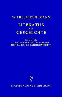 Vorderes Coverbild Literatur als Geschichte