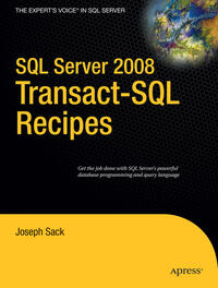 Vorderes Coverbild SQL Server 2008 Transact-SQL Recipes