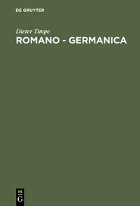 Vorderes Coverbild Romano - Germanica