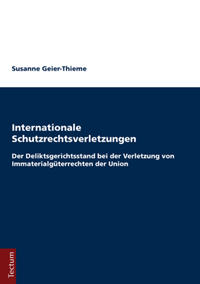 Vorderes Coverbild Internationale Schutzrechtsverletzungen