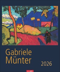 Vorderes Coverbild Gabriele Münter Kalender 2026