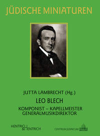 Vorderes Coverbild Leo Blech