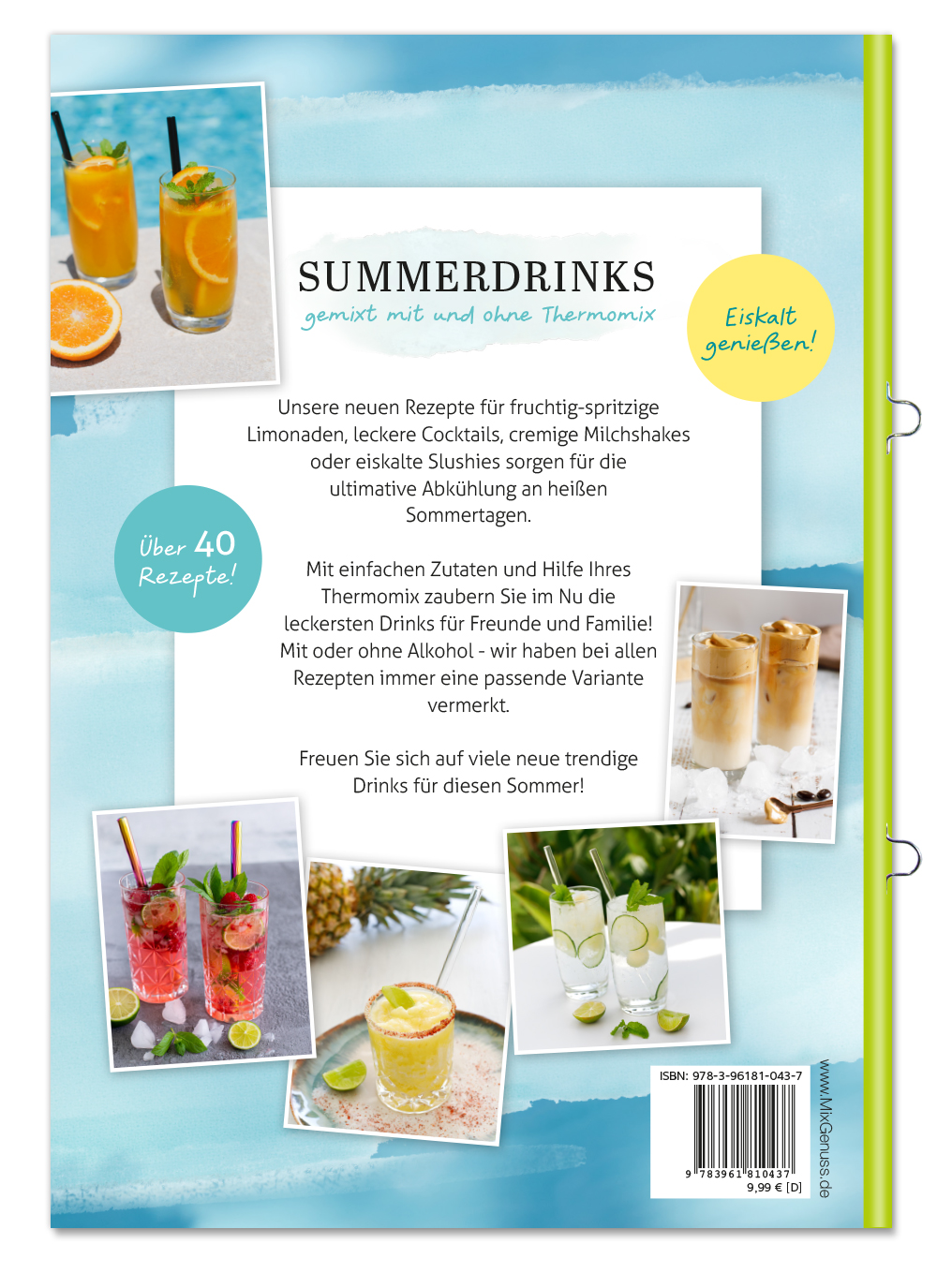 Rückseitencover SUMMERDRINKS