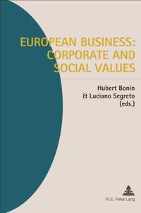 Vorderes Coverbild European Business: Corporate and Social Values