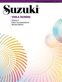 Vorderes Coverbild Suzuki Viola School Piano Accompaniment, Volume 6 (Revised)