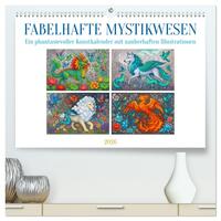Vorderes Coverbild Fabelhafte Mystikwesen (hochwertiger Premium Wandkalender 2026 DIN A2 quer), Kunstdruck in Hochglanz