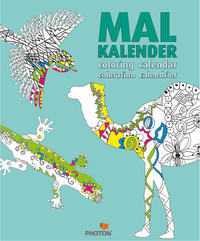 Vorderes Coverbild MALKALENDER "Tiere"