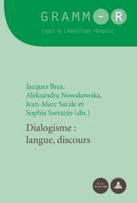 Vorderes Coverbild Dialogisme : langue, discours