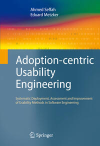 Vorderes Coverbild Adoption-centric Usability Engineering