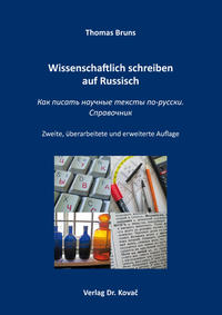 Vorderes Coverbild Wissenschaftlich schreiben auf Russisch