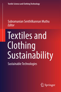 Vorderes Coverbild Textiles and Clothing Sustainability