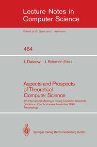 Vorderes Coverbild Aspects and Prospects of Theoretical Computer Science