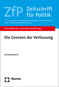 Vorderes Coverbild Die Grenzen der Verfassung