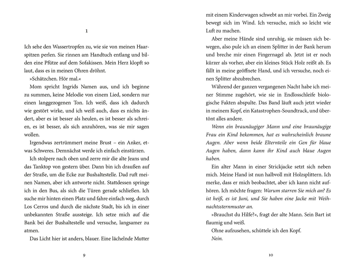Beispielinhalt (Bild) Hold still