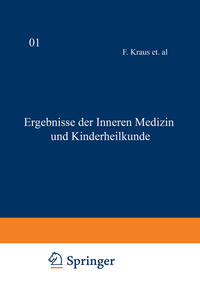 Vorderes Coverbild Ergebnisse der inneren Medizin und Kinderheilkunde