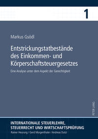 Vorderes Coverbild Entstrickungstatbestände des Einkommen- und Körperschaftsteuergesetzes