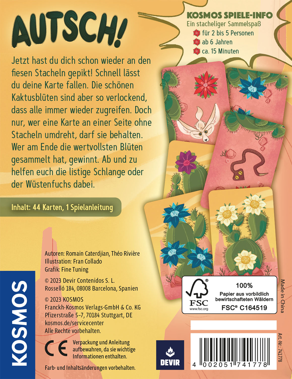 Rückseitencover Autsch