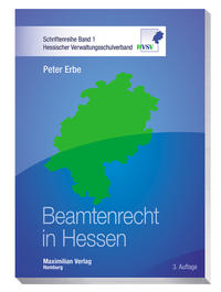 Vorderes Coverbild Beamtenrecht in Hessen