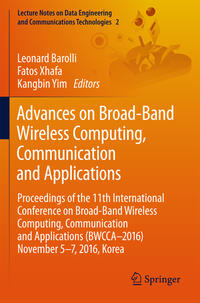 Vorderes Coverbild Advances on Broad-Band Wireless Computing, Communication and Applications