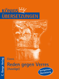 Vorderes Coverbild Reden gegen Verres – Auszüge: Zweite Rede, IV. Buch: Über die Statuen. & V. Buch: Über die Todesstrafen.