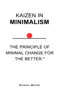 Vorderes Coverbild Kaizen in Minimalism - english Version
