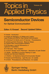 Vorderes Coverbild Semiconductor Devices for Optical Communication