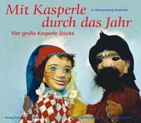 Vorderes Coverbild Mit Kasperle durch das Jahr