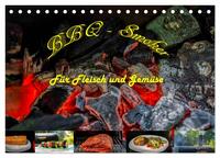 Vorderes Coverbild BBQ - Smoker Für Fleisch und Gemüse (Tischkalender 2026 DIN A5 quer), CALVENDO Monatskalender