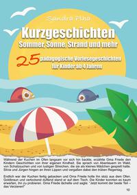 Vorderes Coverbild KitaFix-Kurzgeschichten Sommer, Sonne, Strand und mehr
