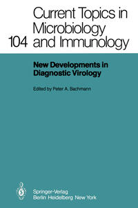 Vorderes Coverbild New Developments in Diagnostic Virology