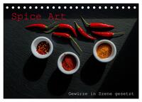Vorderes Coverbild Spice Art - Gewürze in Szene gesetzt (Tischkalender 2025 DIN A5 quer), CALVENDO Monatskalender