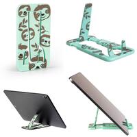 Vorderes Coverbild Flexistand Pro (Faultier) - flexibler Tablethalter - für alle Handys und Tablets - superflach - stufenlos verstellbar - hochkant und quer - passt in jede Tasche - ideal für unterwegs