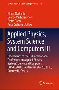 Vorderes Coverbild Applied Physics, System Science and Computers III
