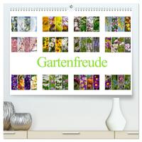 Vorderes Coverbild Gartenfreude (hochwertiger Premium Wandkalender 2025 DIN A2 quer), Kunstdruck in Hochglanz