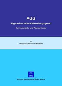 Vorderes Coverbild AGG Allgemeines Gleichbehandlungsgesetz