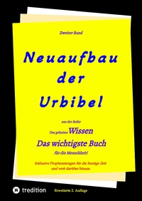 Vorderes Coverbild 2. Auflage 2. Band von Neuaufbau der Urbibel