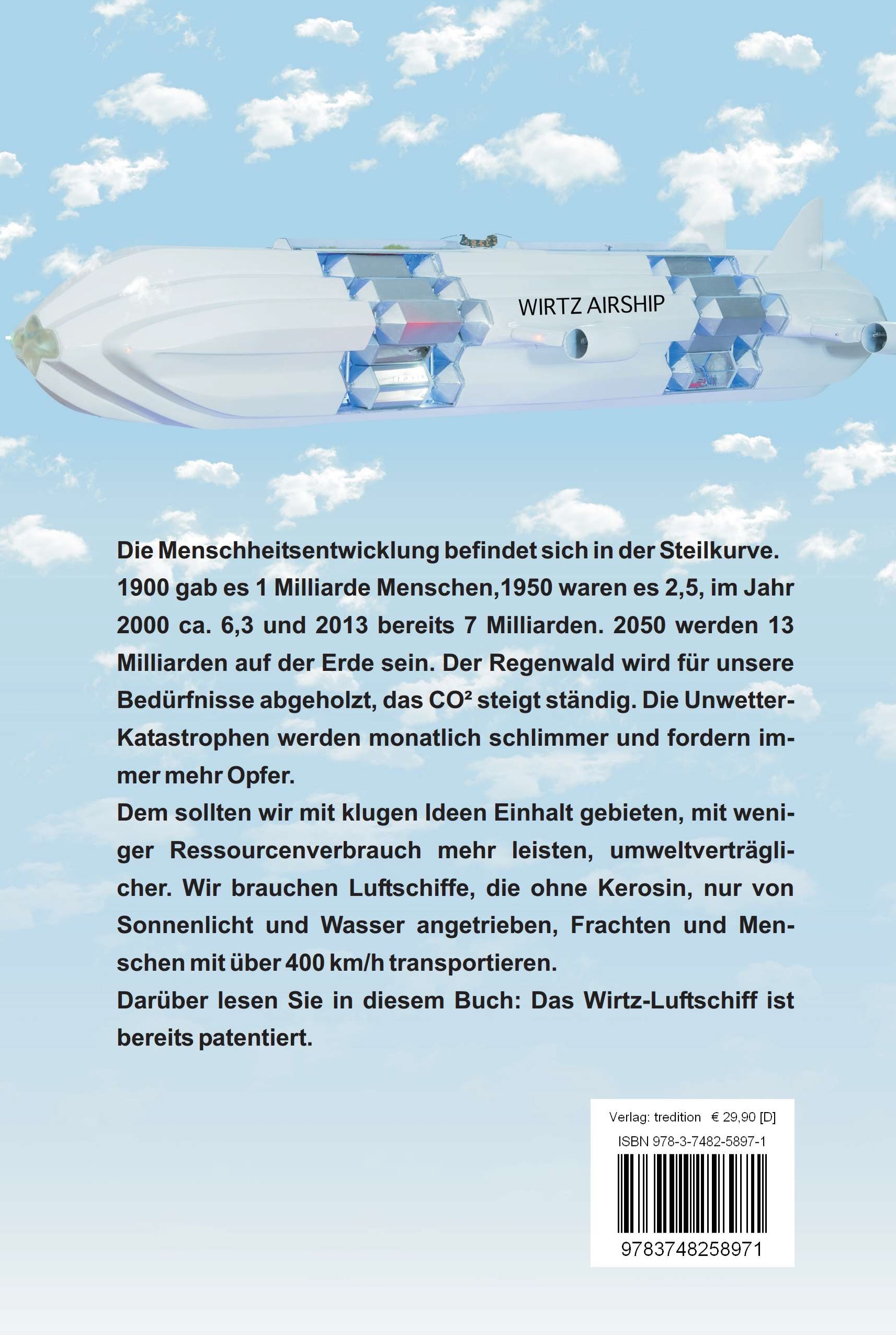 Rückseitencover DAS WIRTZ-LUFTSCHIFF