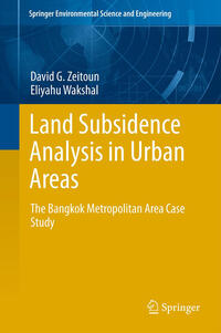 Vorderes Coverbild Land Subsidence Analysis in Urban Areas