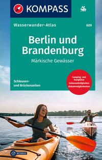 Vorderes Coverbild KOMPASS Wasserwanderatlas Berlin und Brandenburg
