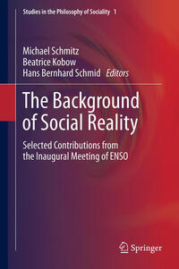 Vorderes Coverbild The Background of Social Reality