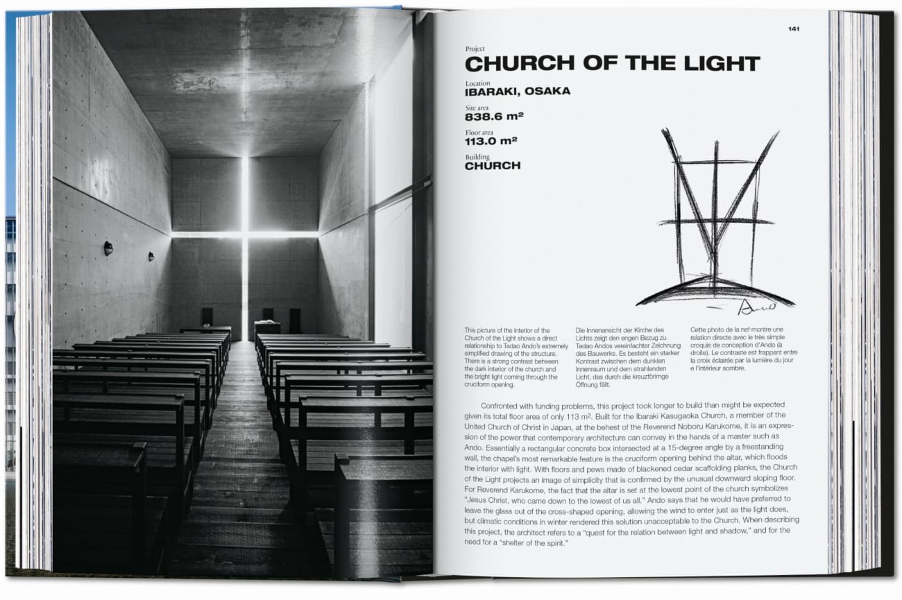 Beispielinhalt (Bild) Ando. Complete Works 1975–Today. 45th Ed.