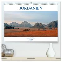 Vorderes Coverbild JORDANIEN, Faszination Nahost (hochwertiger Premium Wandkalender 2025 DIN A2 quer), Kunstdruck in Hochglanz